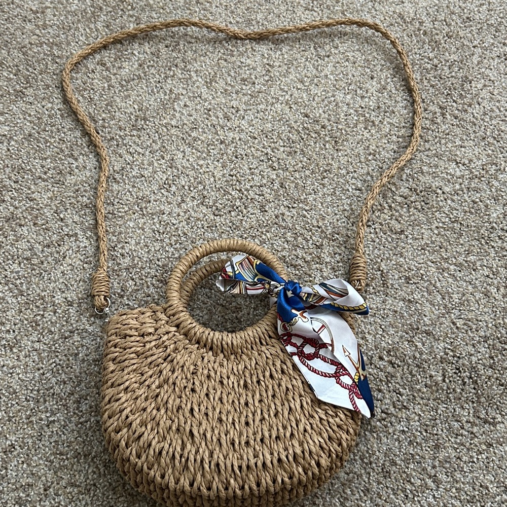 Stylish Tan Crossbody Bag